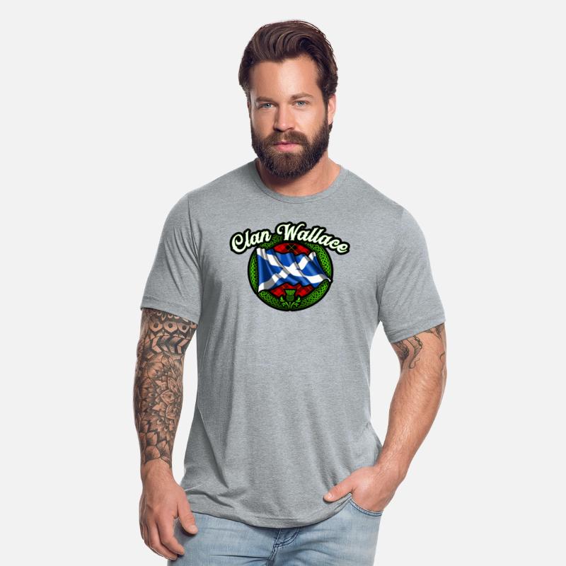 Clan Wallace Tartan Scottish St Andrews Flag