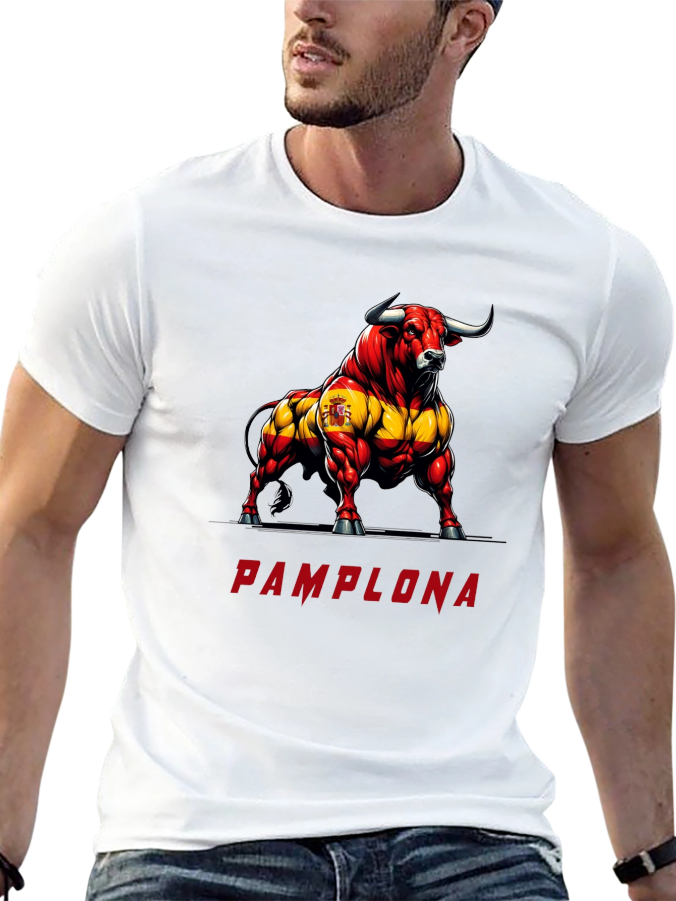 Pamplona Bull T-Shirt - Spanish Pride
