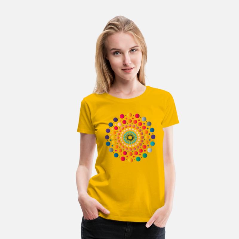 Colorful Dot Art Graphic - Dot Pattern Style