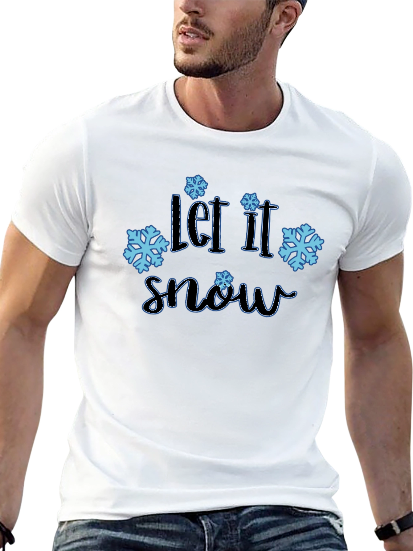 Let It Snow Graphic Tee - Holiday Edition