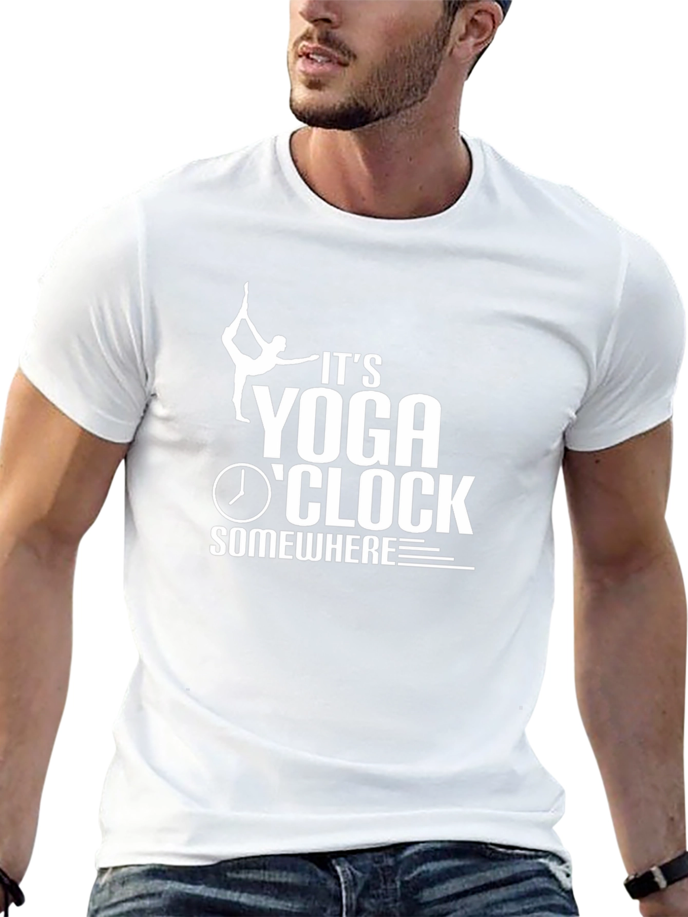 Yoga OClock Somewhere Graphic Tee