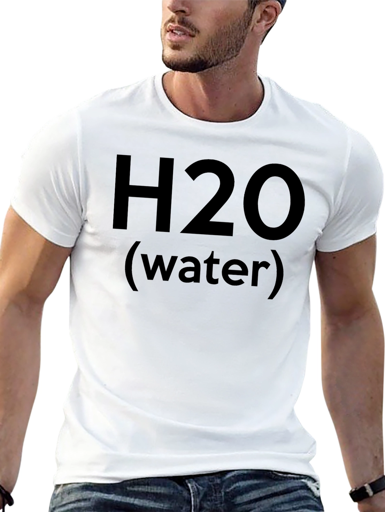 H2O Water Graphic Tee - Science Humor Shirt