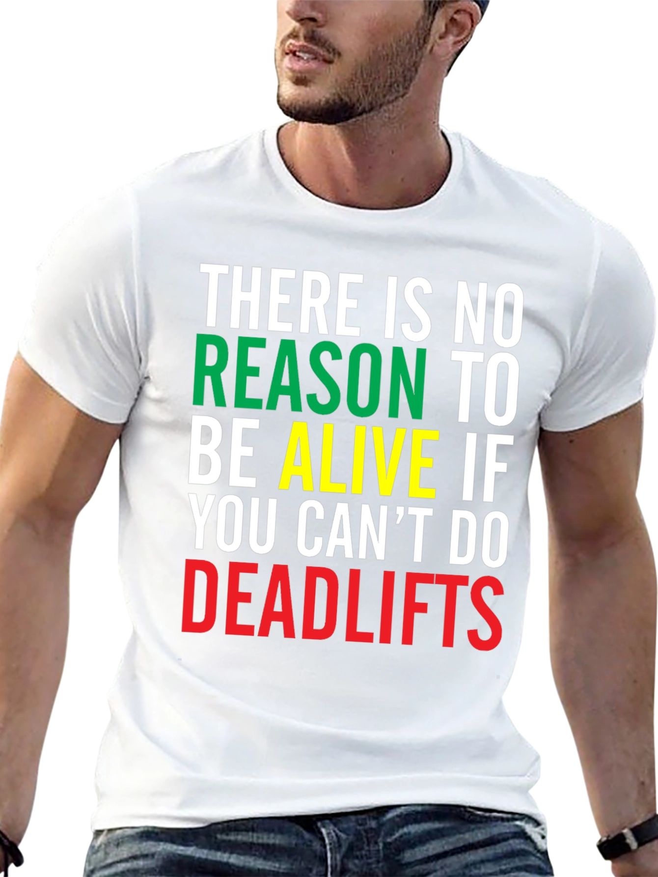 Deadlifts Motivation Graphic Tee