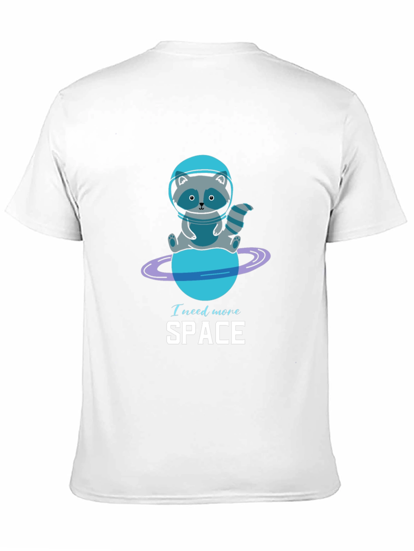 Need More Space Raccoon Graphic Tee