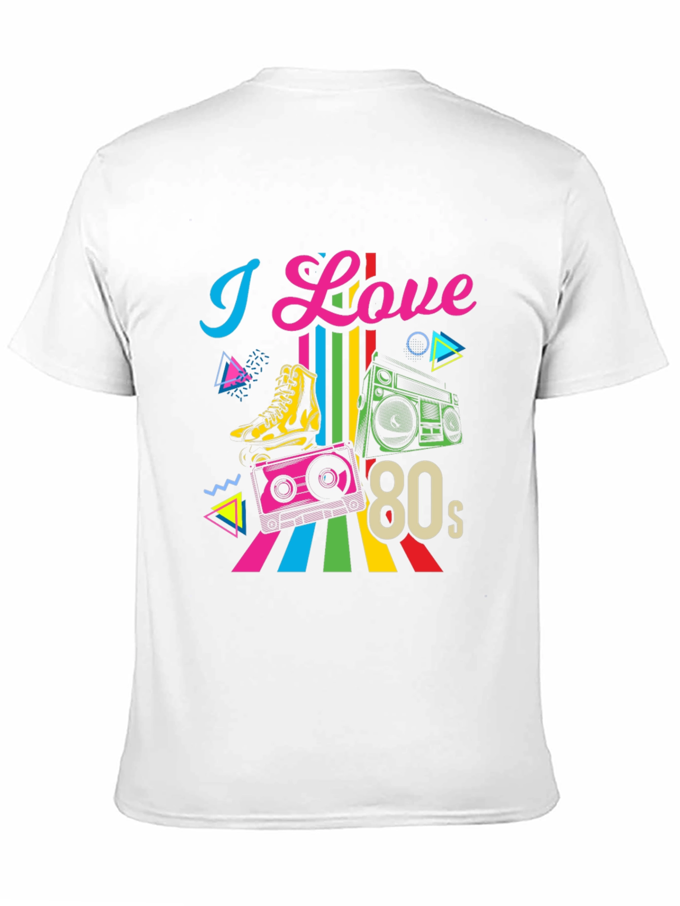 I Love the 80s Retro Graphic Tee