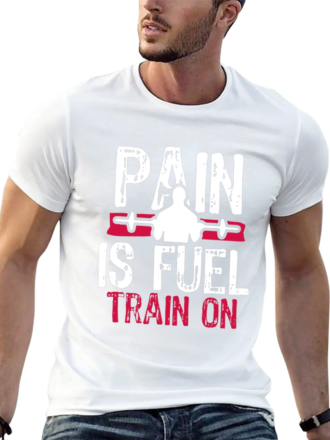 Pain is Fuel Workout T-Shirt