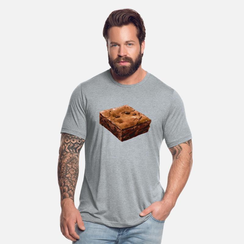 Decadent Chocolate Brownie Illustration
