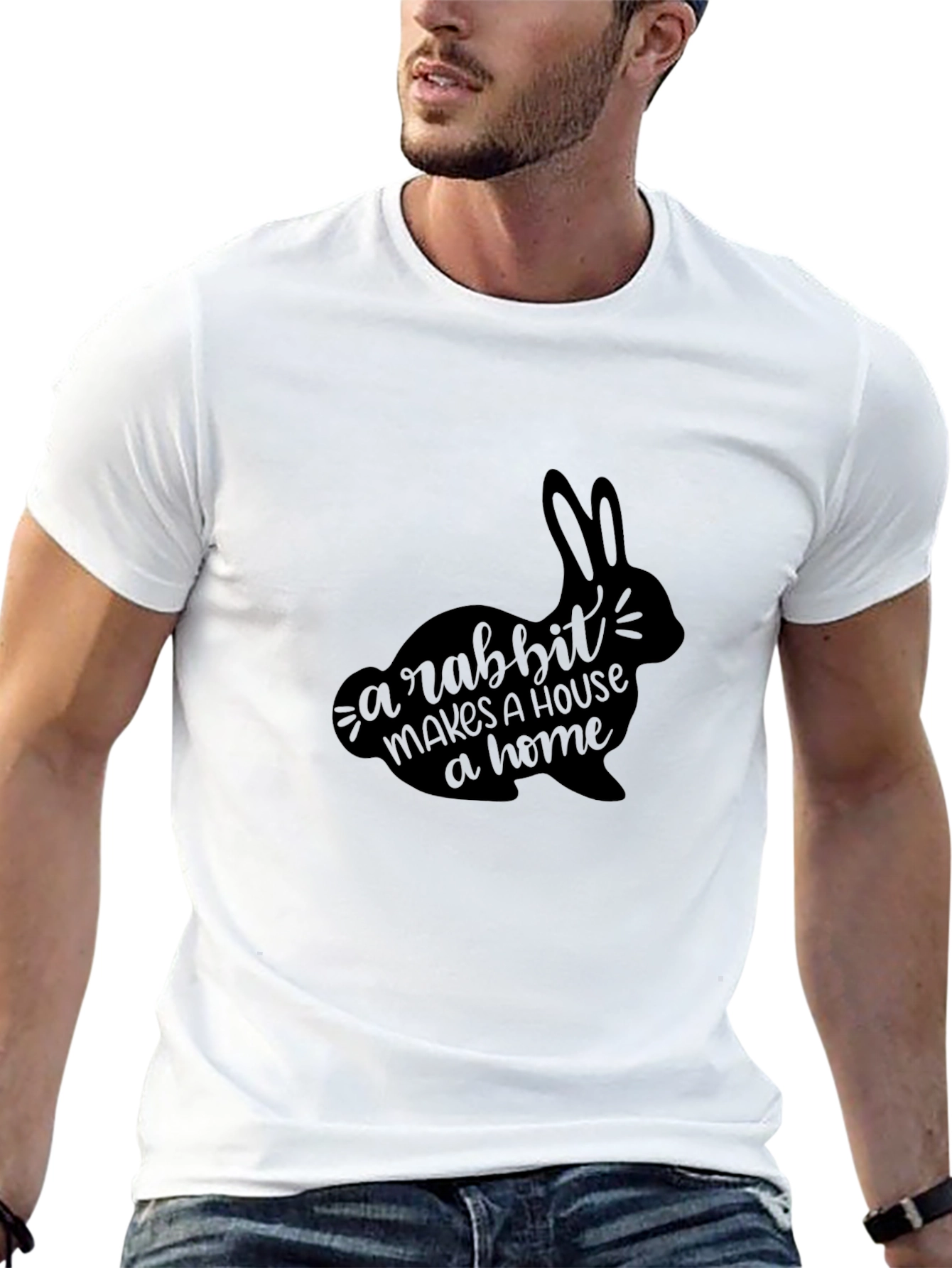 Rabbit Makes a House a Home Tee