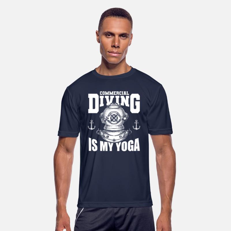 Diving Diver Yoga Commercial Diving