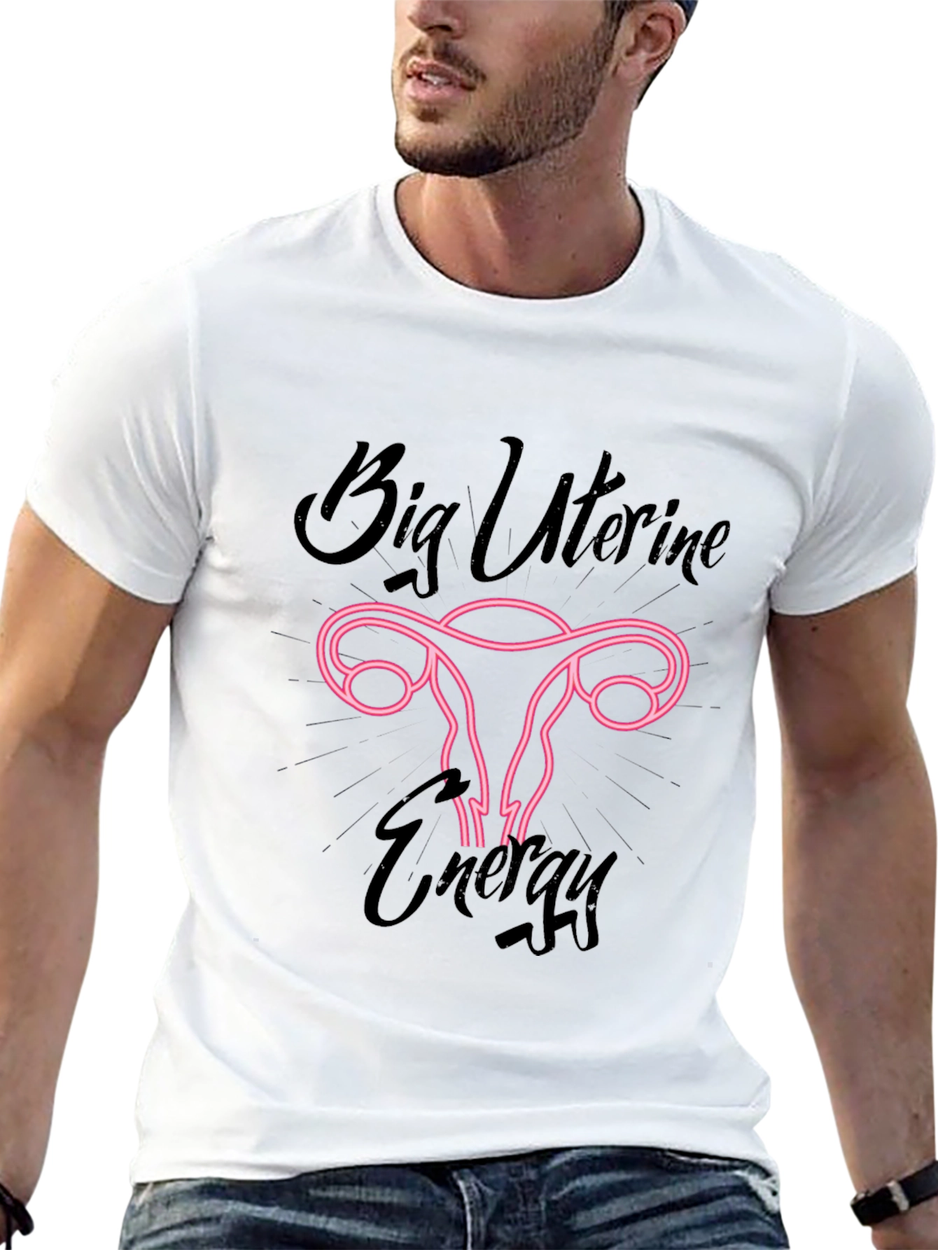 Big Uterine Energy Graphic Tee
