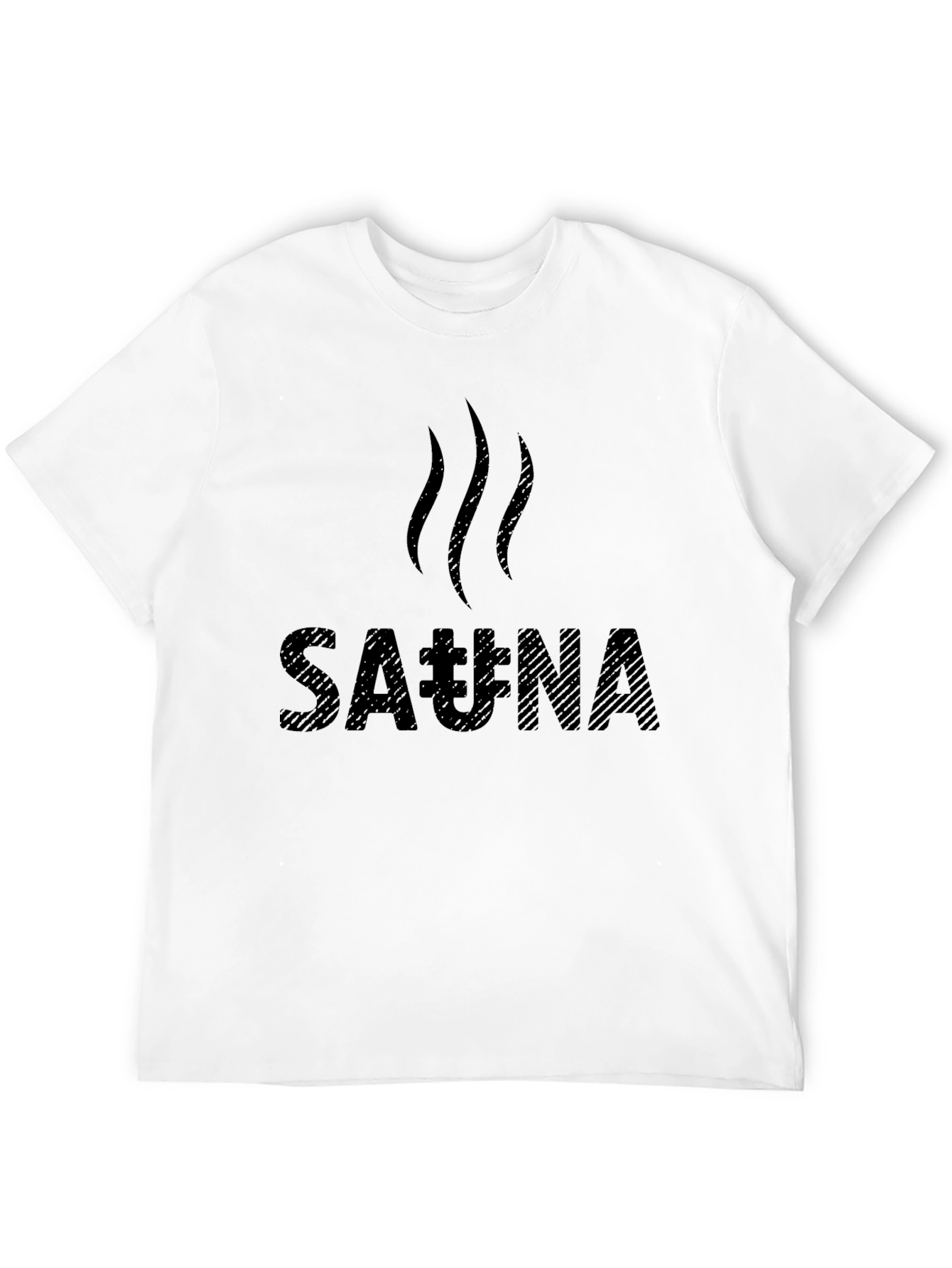 Sauna T-Shirt - Black Graphic Tee