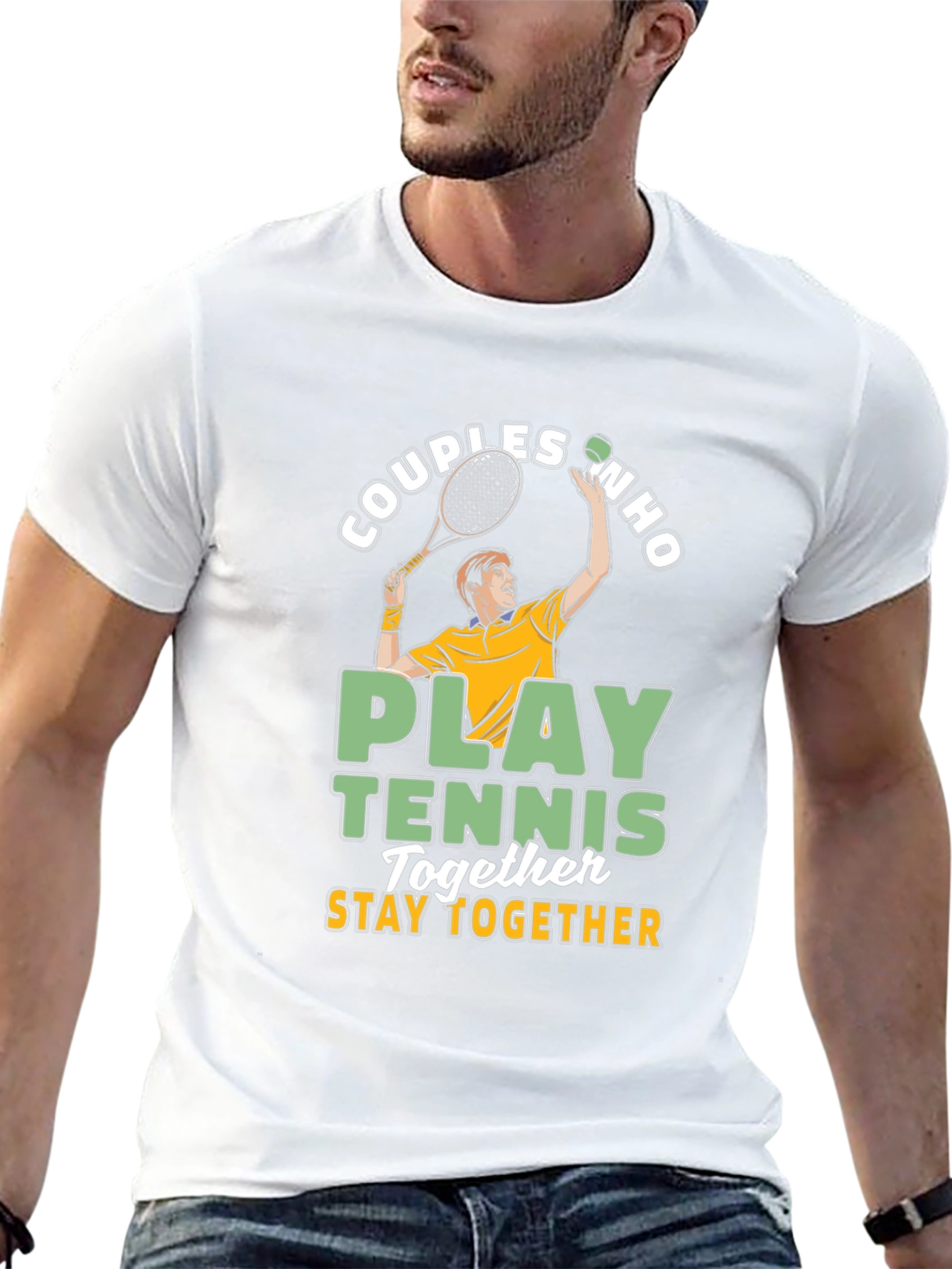 Couples Who Play Tennis Together T-Shirt