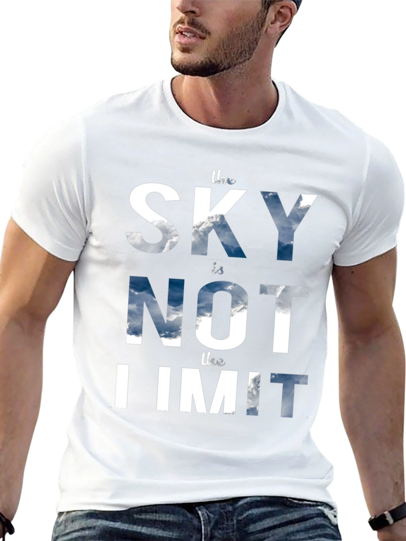 Sky is Not the Limit Graphic T-Shirt