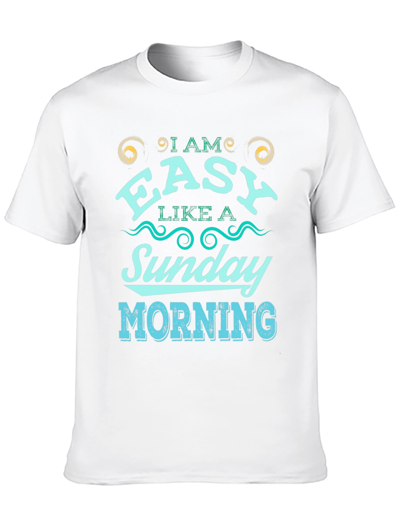 Easy Like A Sunday Morning Graphic Tee