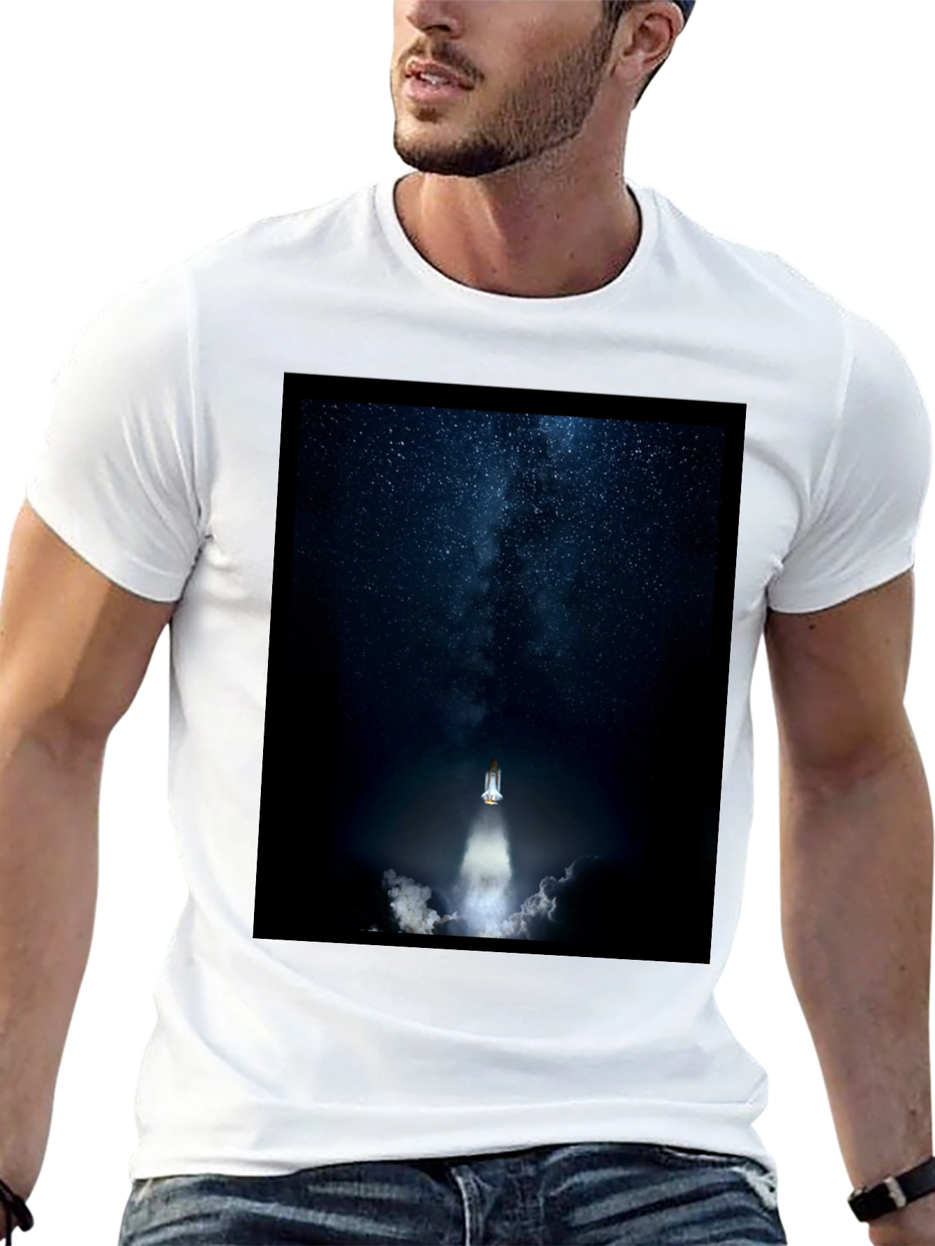 Galaxy Space Shuttle T-Shirt