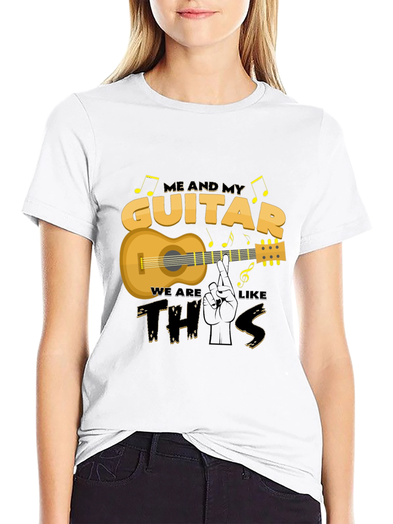 Me and My Guitar T-Shirt - Music Lover Tee