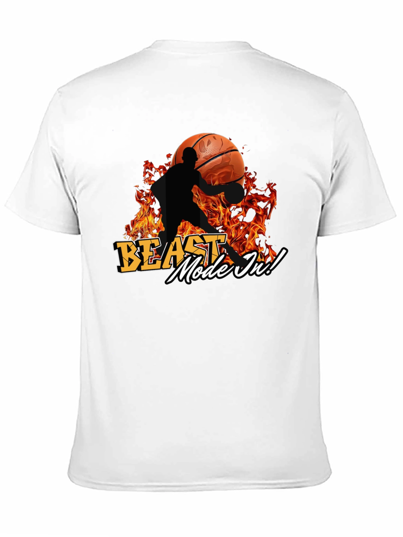 Beast Mode Basketball Graphic Tee