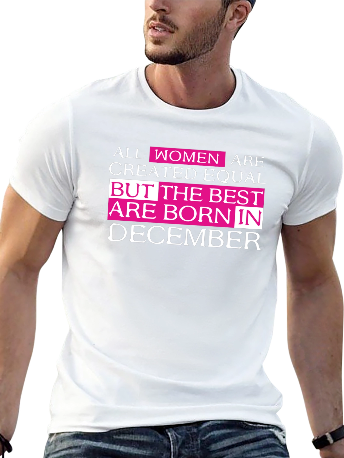 Womens December Birthday Graphic Tee