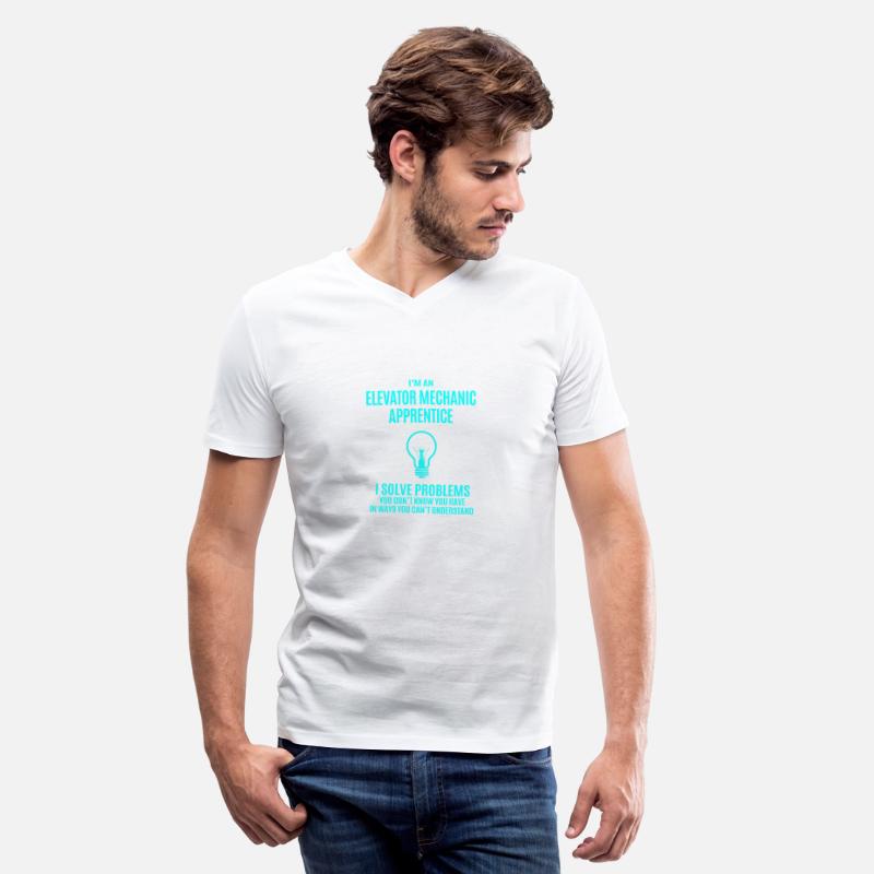 Elevator Mechanic Apprentice T Shirt - I Solve Pro