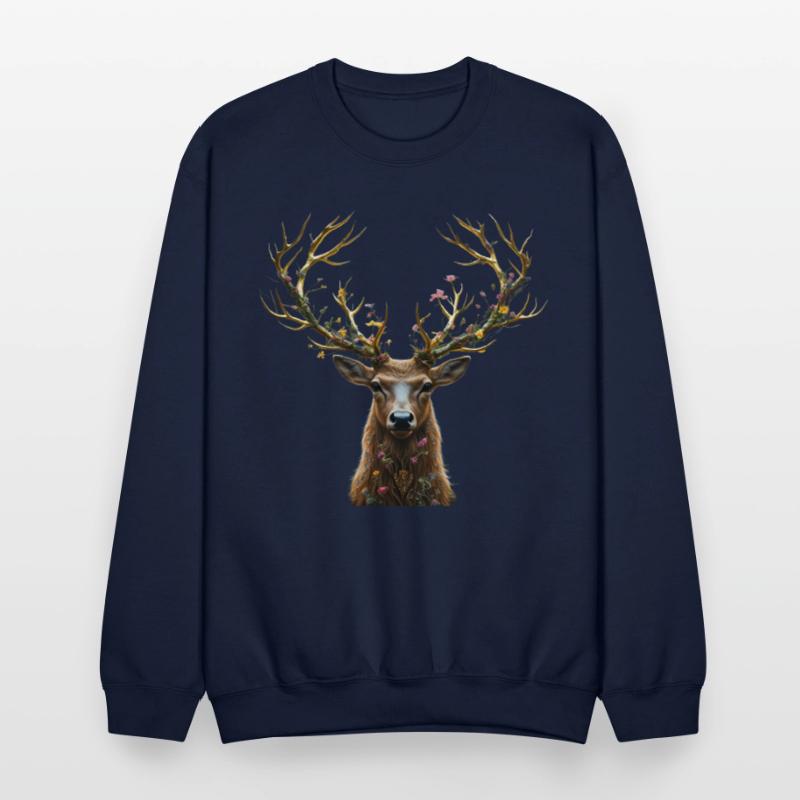 Enchanted Forest Deer Illustration