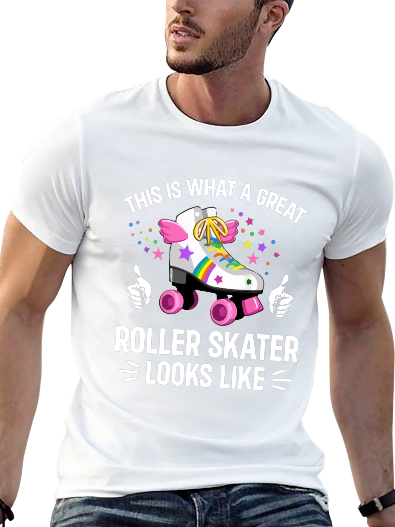 Great Roller Skater T-Shirt - Unique Design