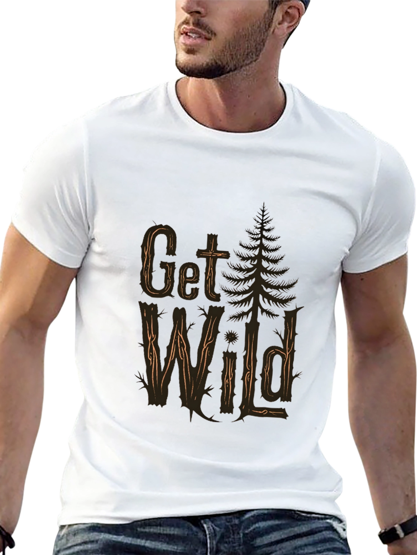 Get Wild Black T-Shirt
