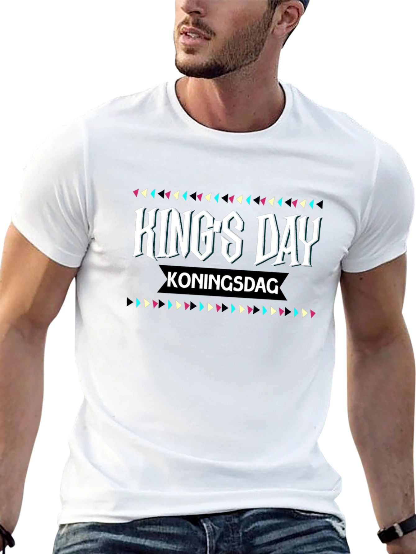 Kings Day Koningsdag Black T-Shirt