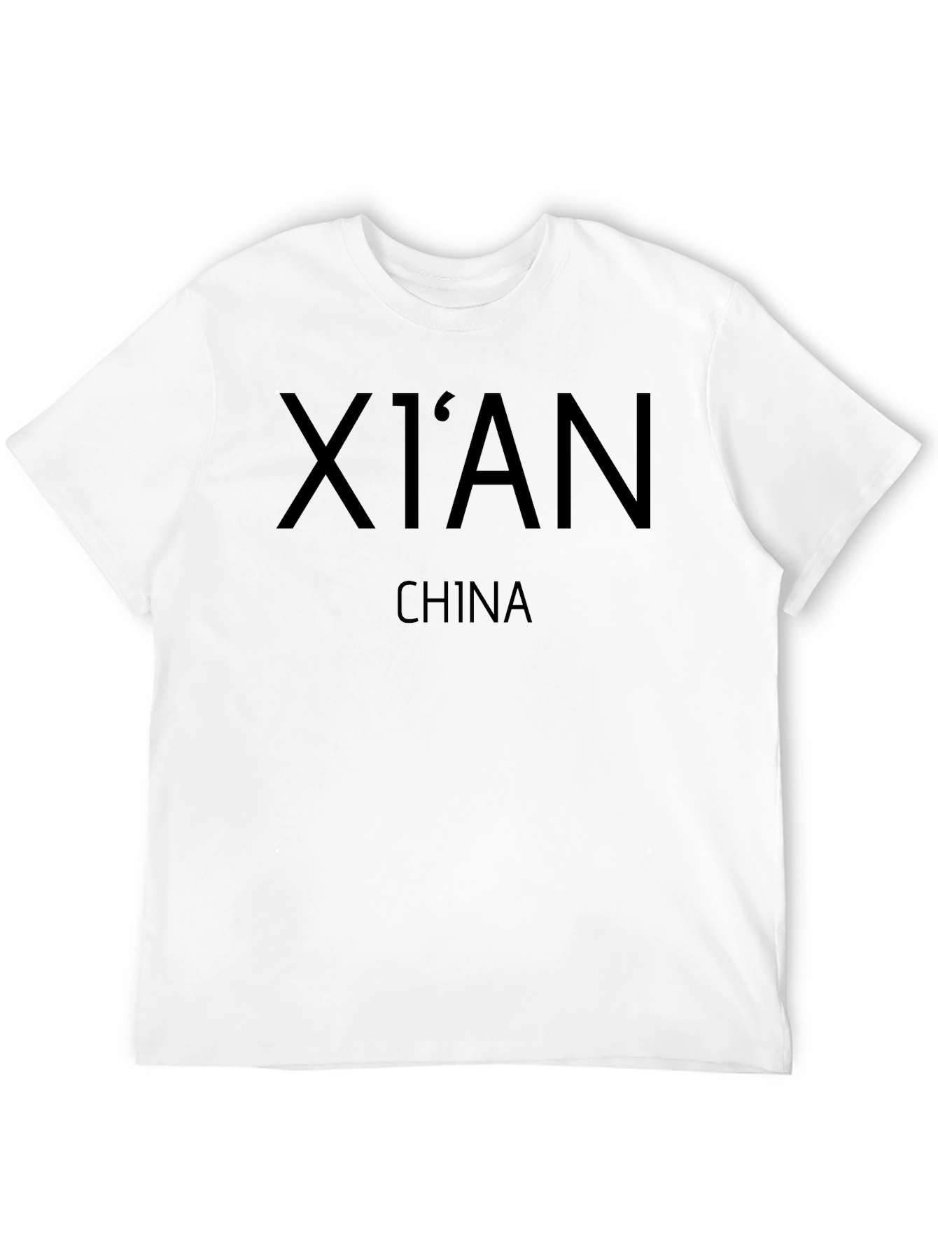 Xian China T-Shirt - Black Graphic Tee