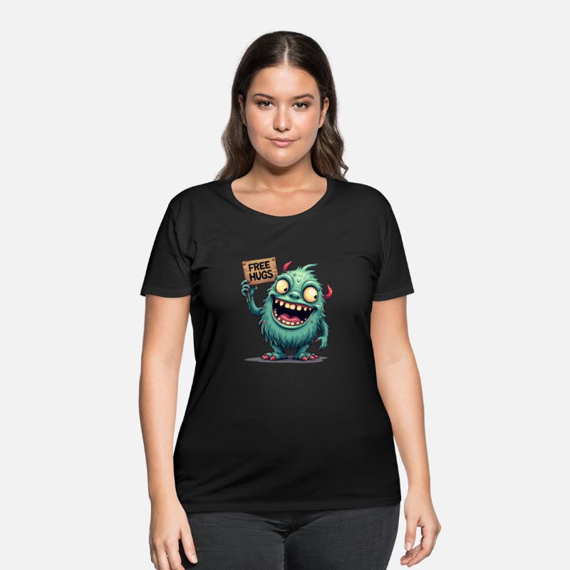 Free Hugs Cute Monster