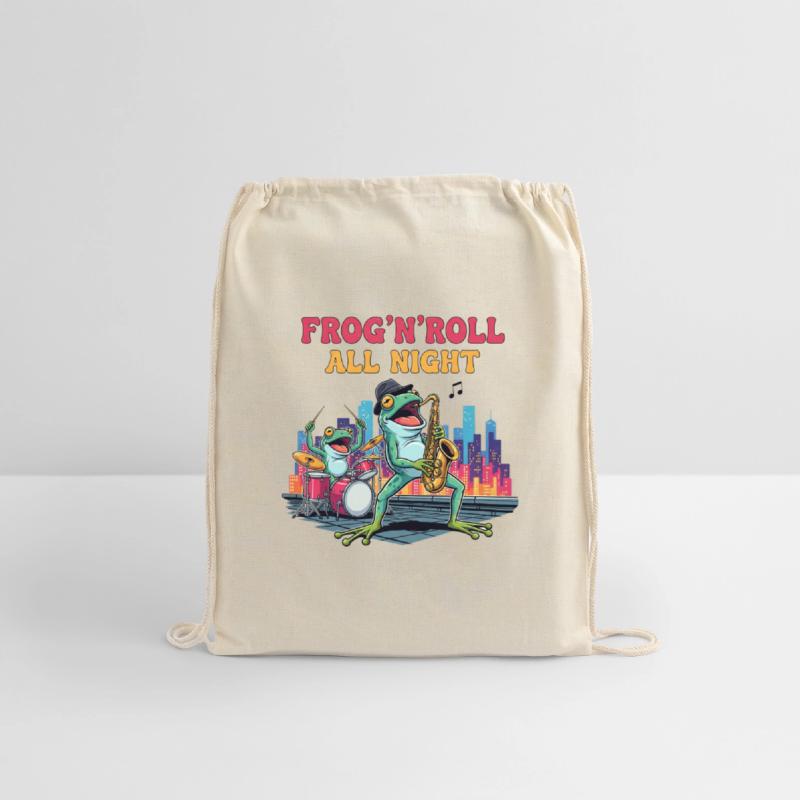 Frog 'N' Roll All Night Illustration