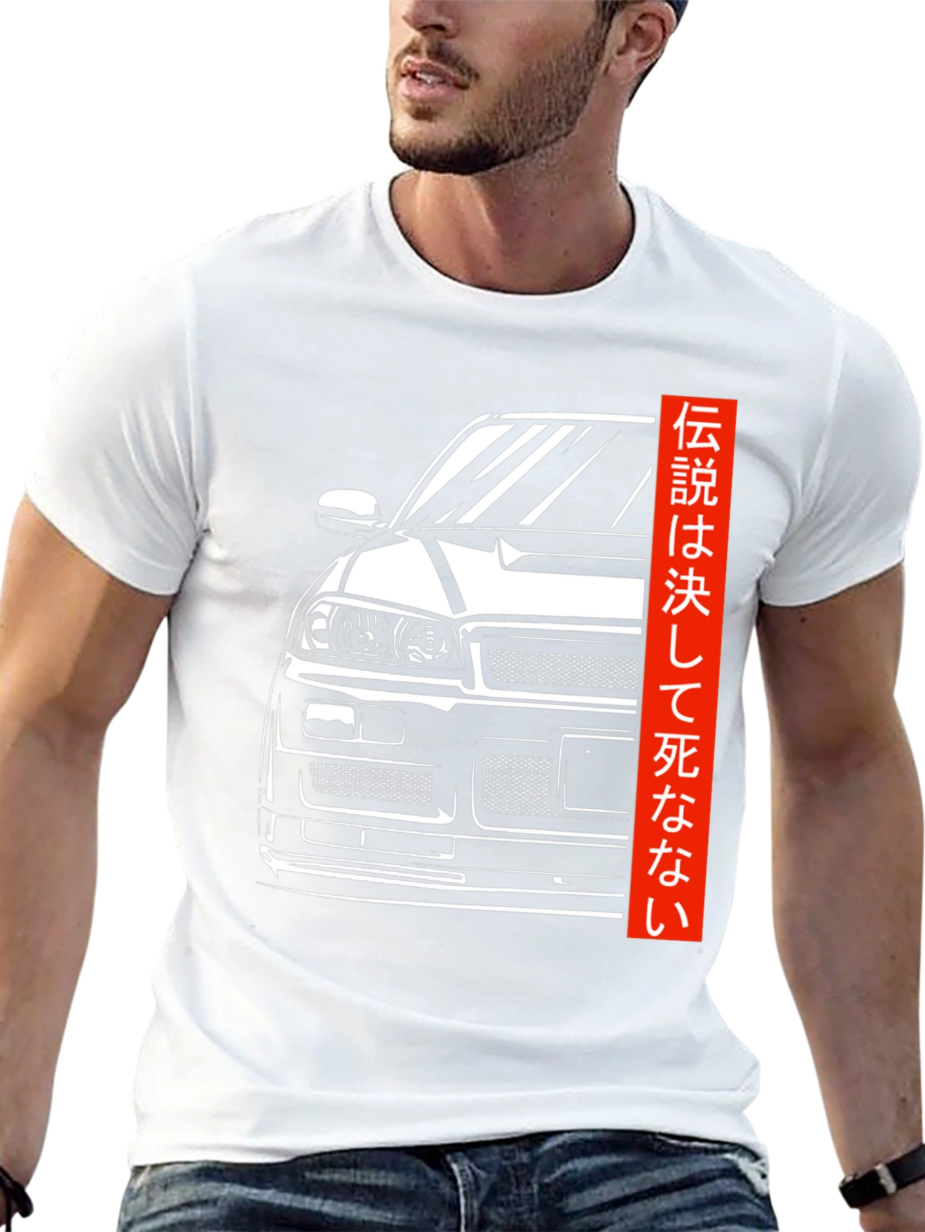Nissan Skyline R34 Graphic Tee - Legendary Style