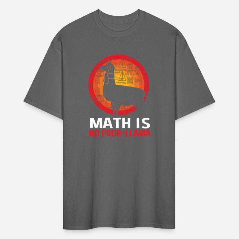 Funny Llama Math Teacher Math Is No Probllama
