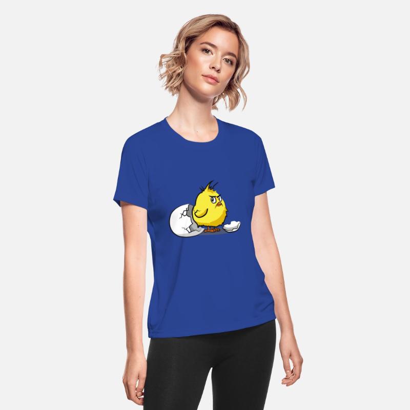 Funny Naughty Chick Eggshell Bird Beep