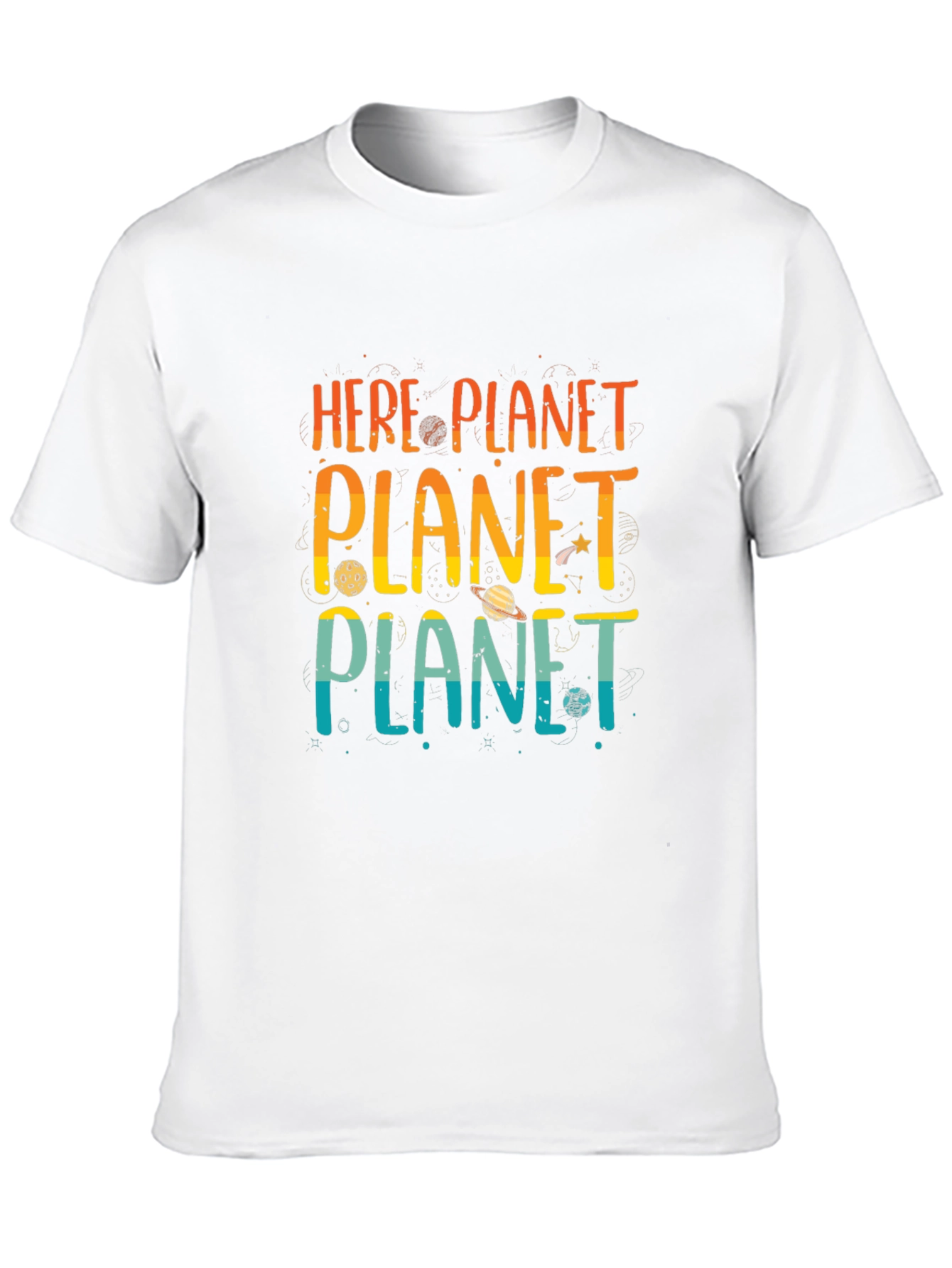 Here Planet Planet Planet T-Shirt