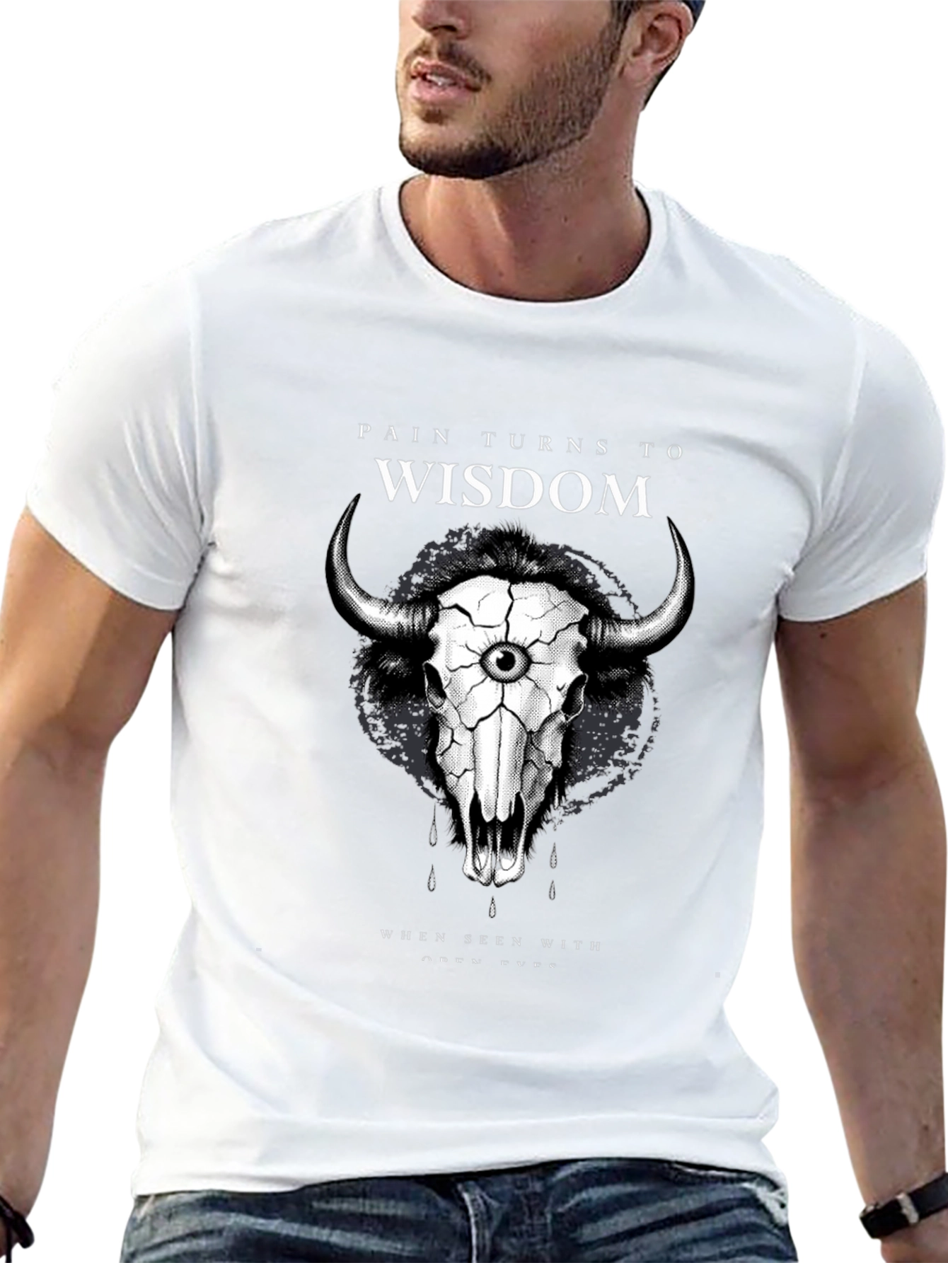 Pain Turns To Wisdom Graphic Tee