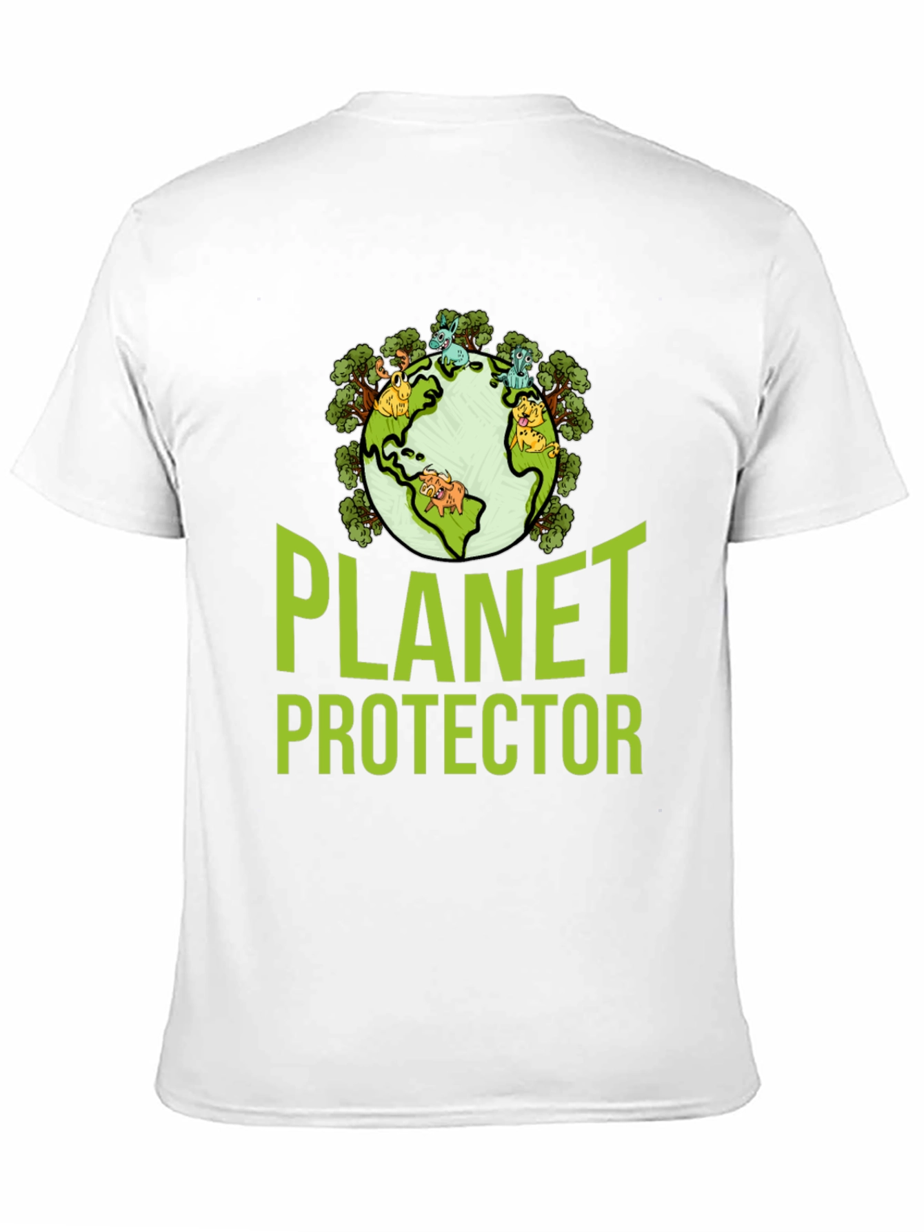 Planet Protector Graphic Tee - Eco-Friendly Design