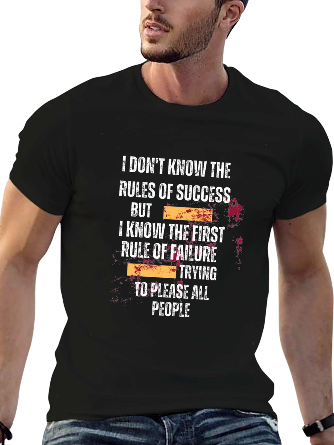 Rules of Success Failure Graphic T-Shirt