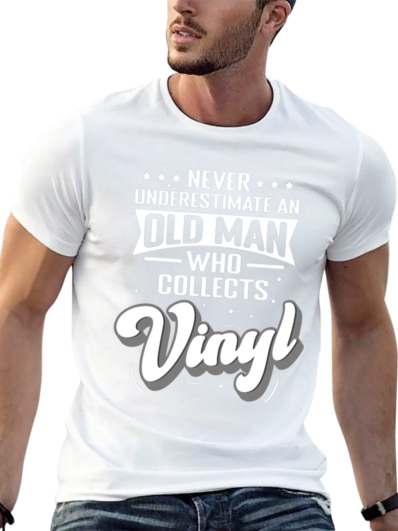 Never Underestimate Vinyl Collector T-Shirt
