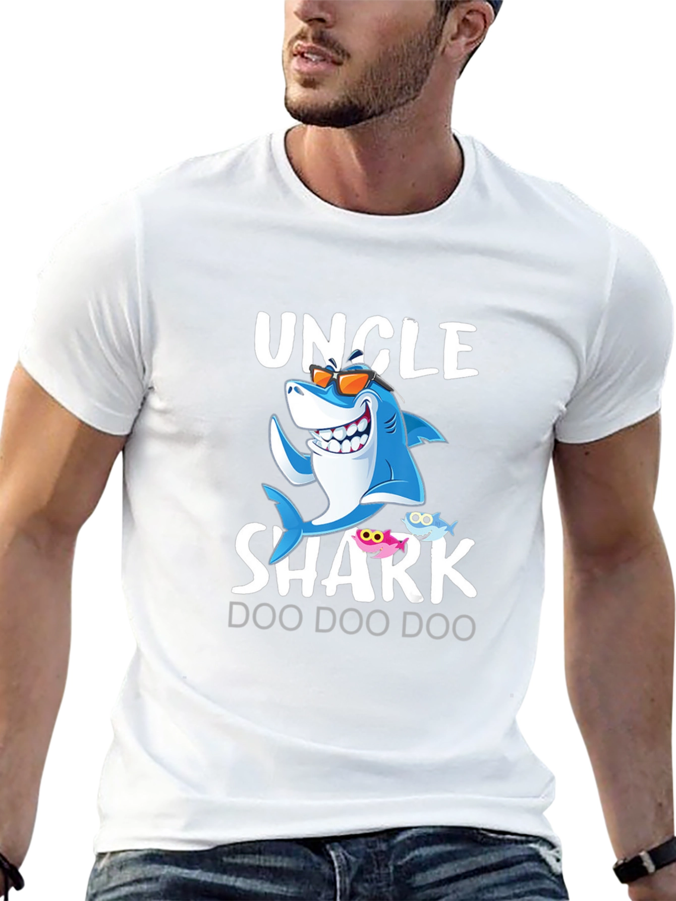 Uncle Shark Doo Doo Doo T-Shirt