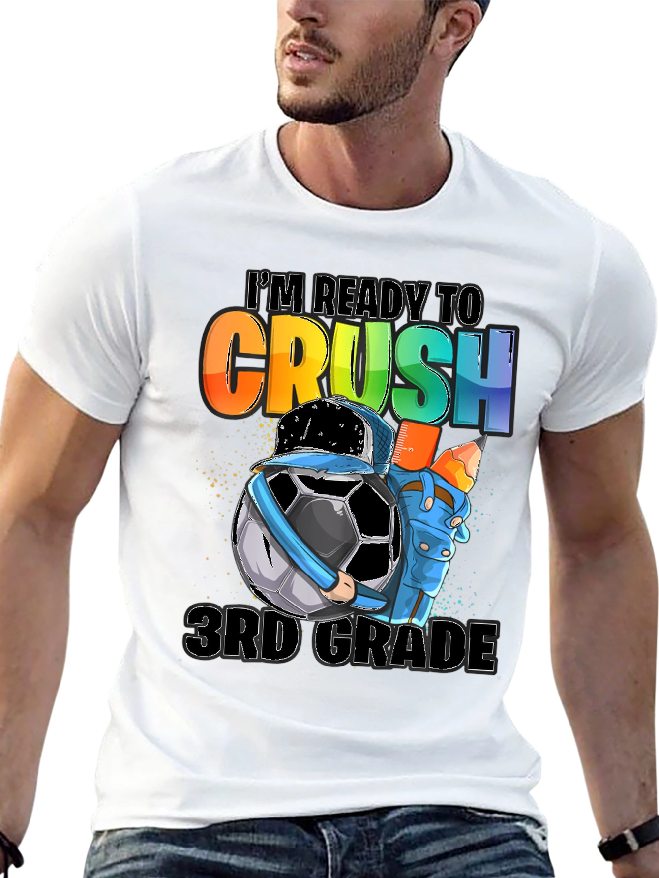 Ready to Crush 3rd Grade Soccer T-Shirt