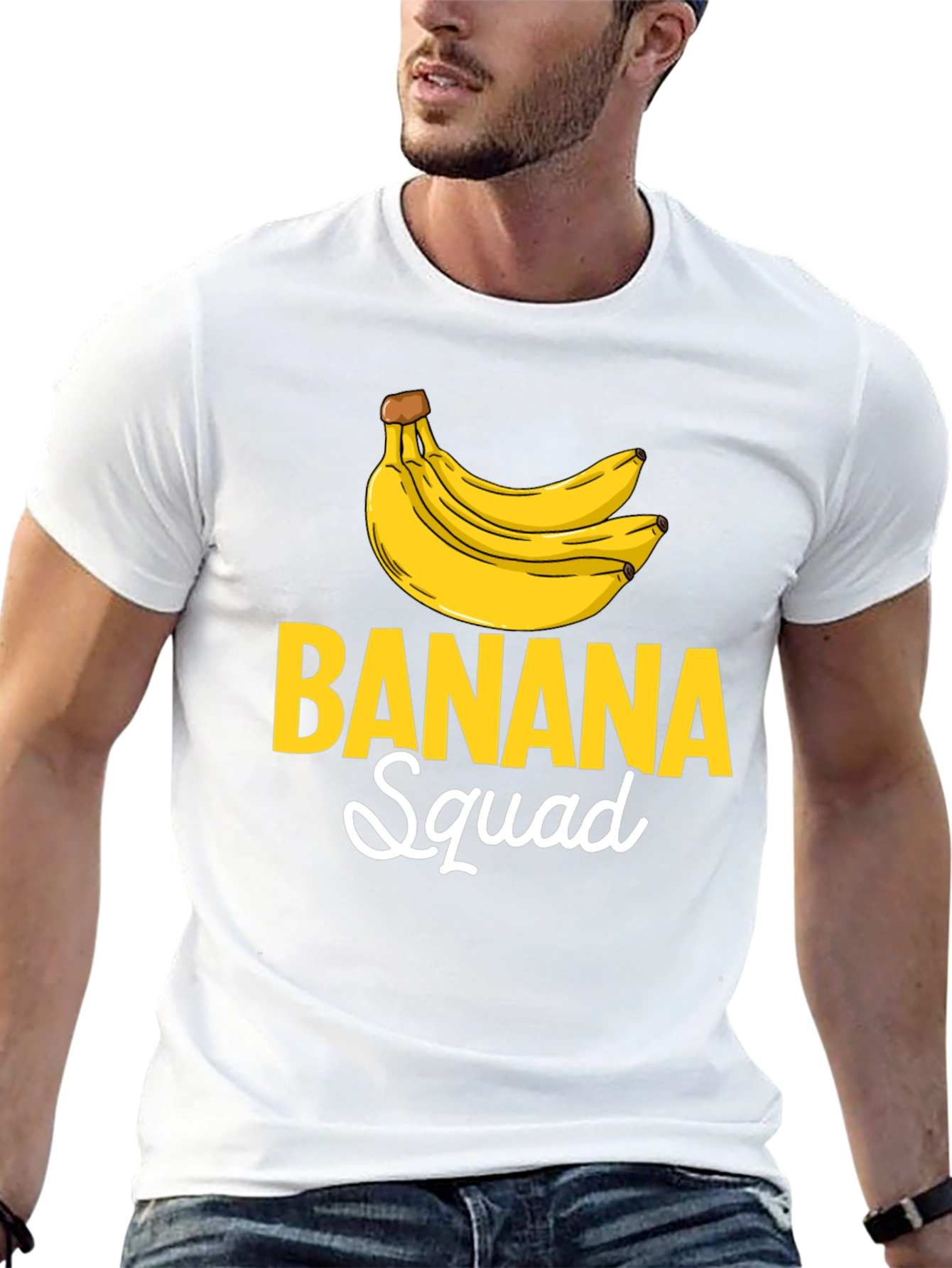 Banana Squad Graphic Tee - Funny Fruit T-Shirt