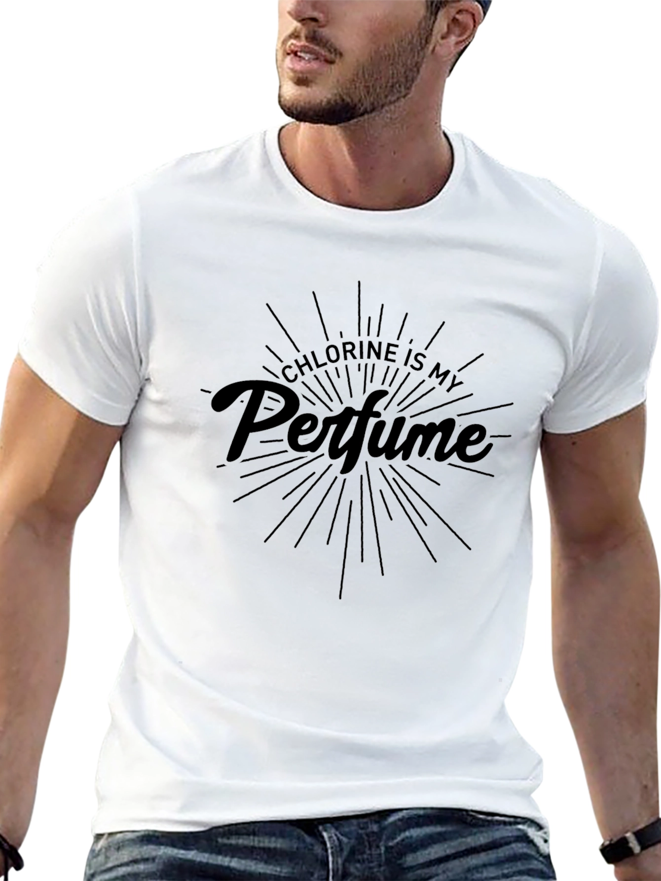 Chlorine Is My Perfume Black T-Shirt
