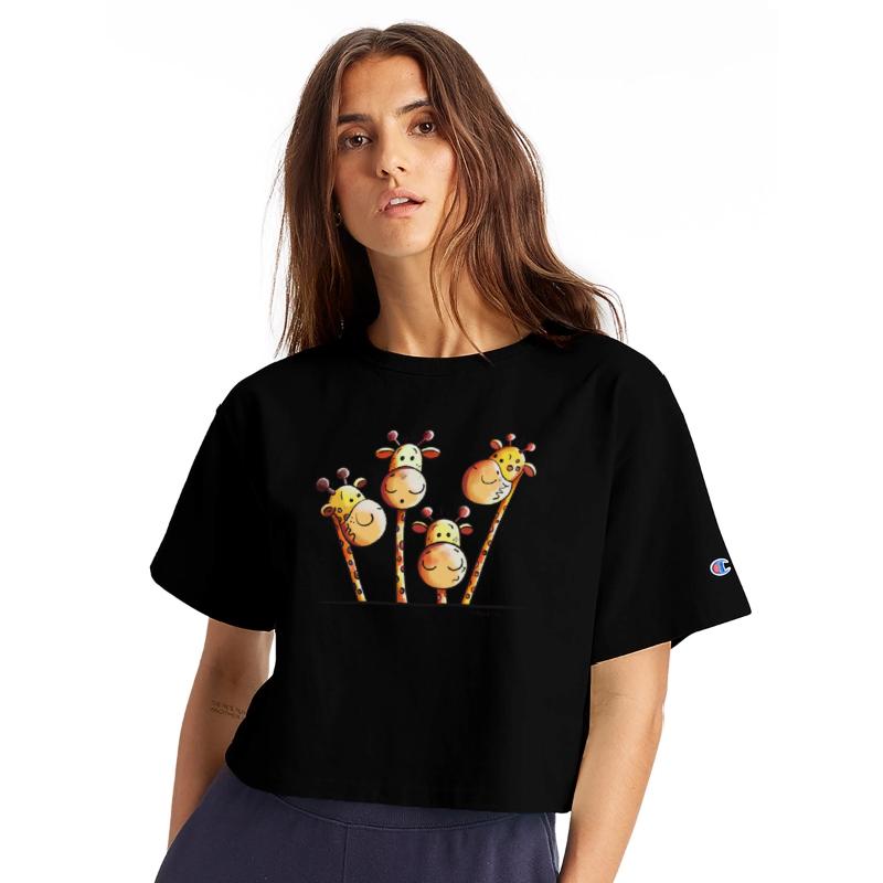 Giraffe Family - Giraffes - Kids - Comic -Gift