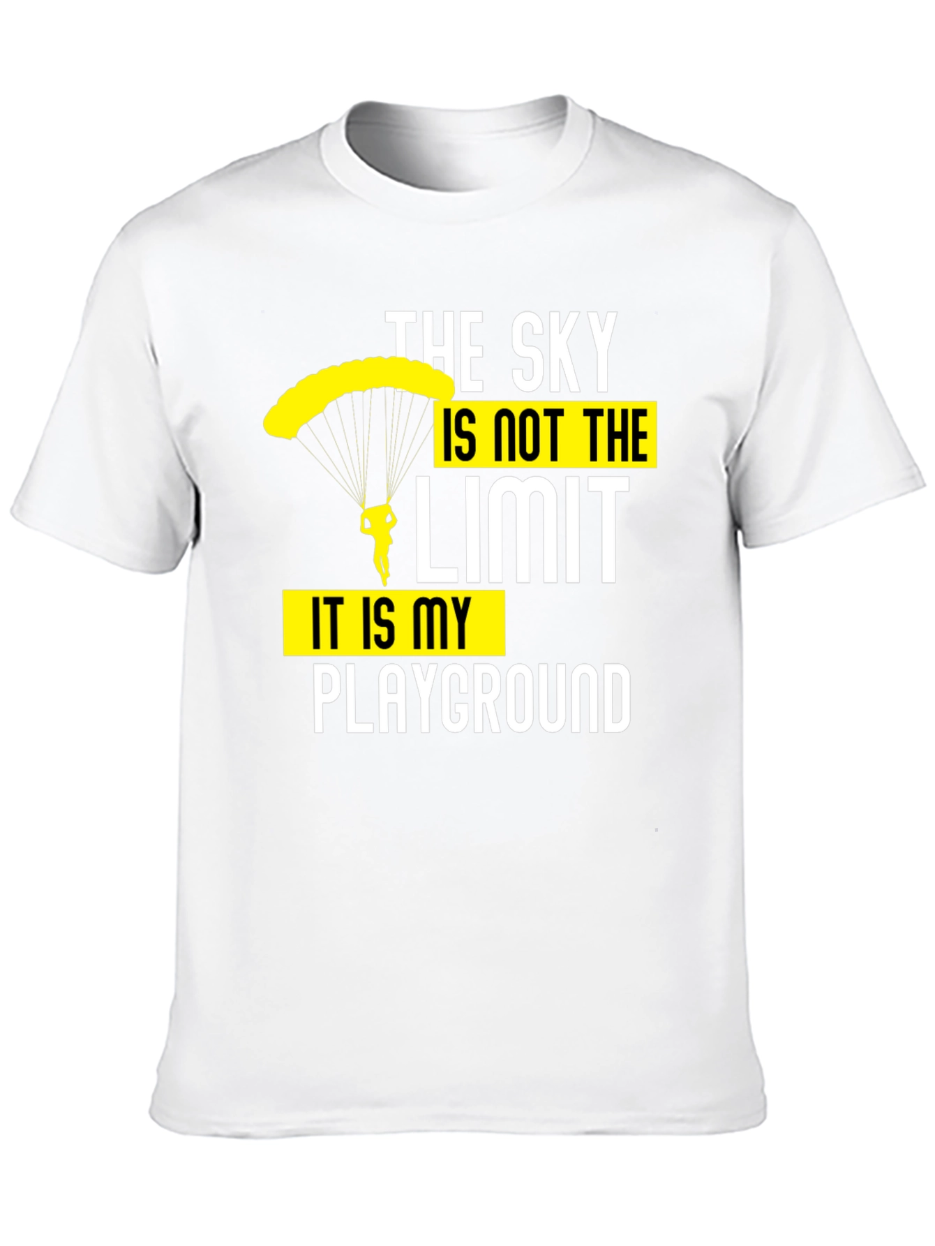 Skys the Limit Graphic T-Shirt - Black