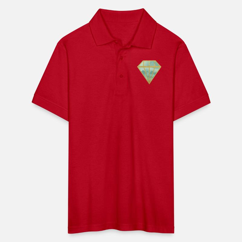 Golden Indie Diamond shape Mountain