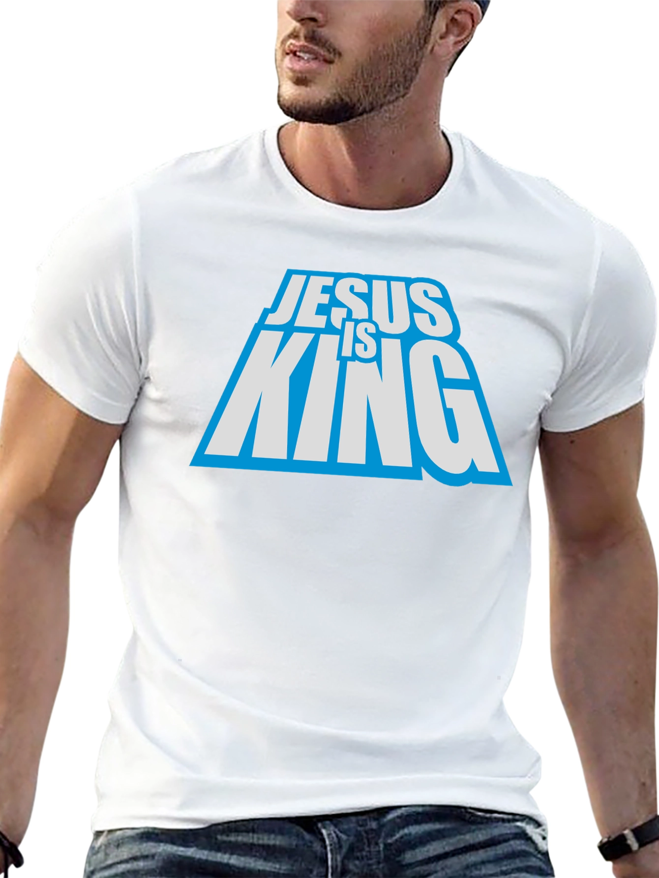 Jesus Is King Black T-Shirt