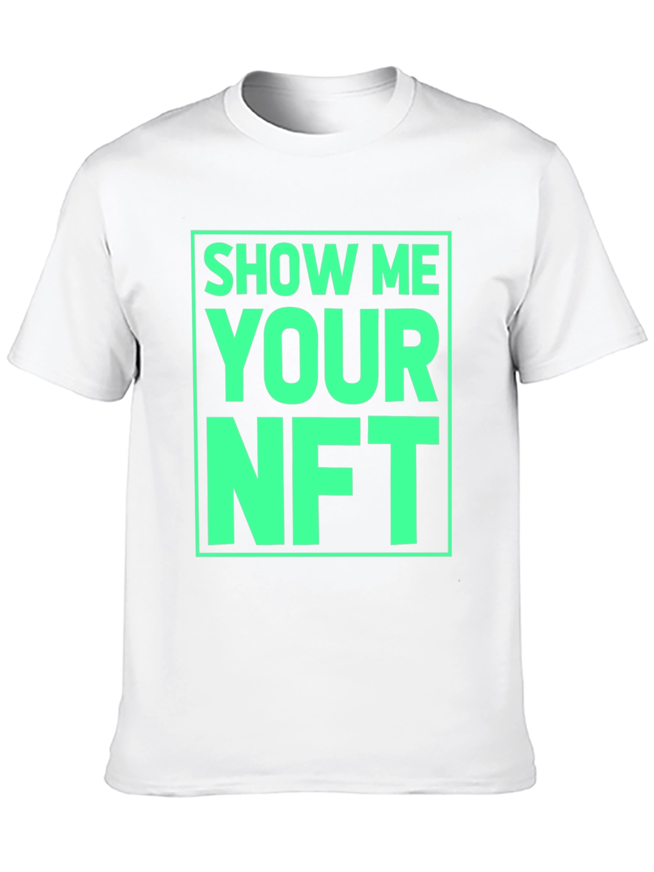 Show Me Your NFT Graphic Tee - Black