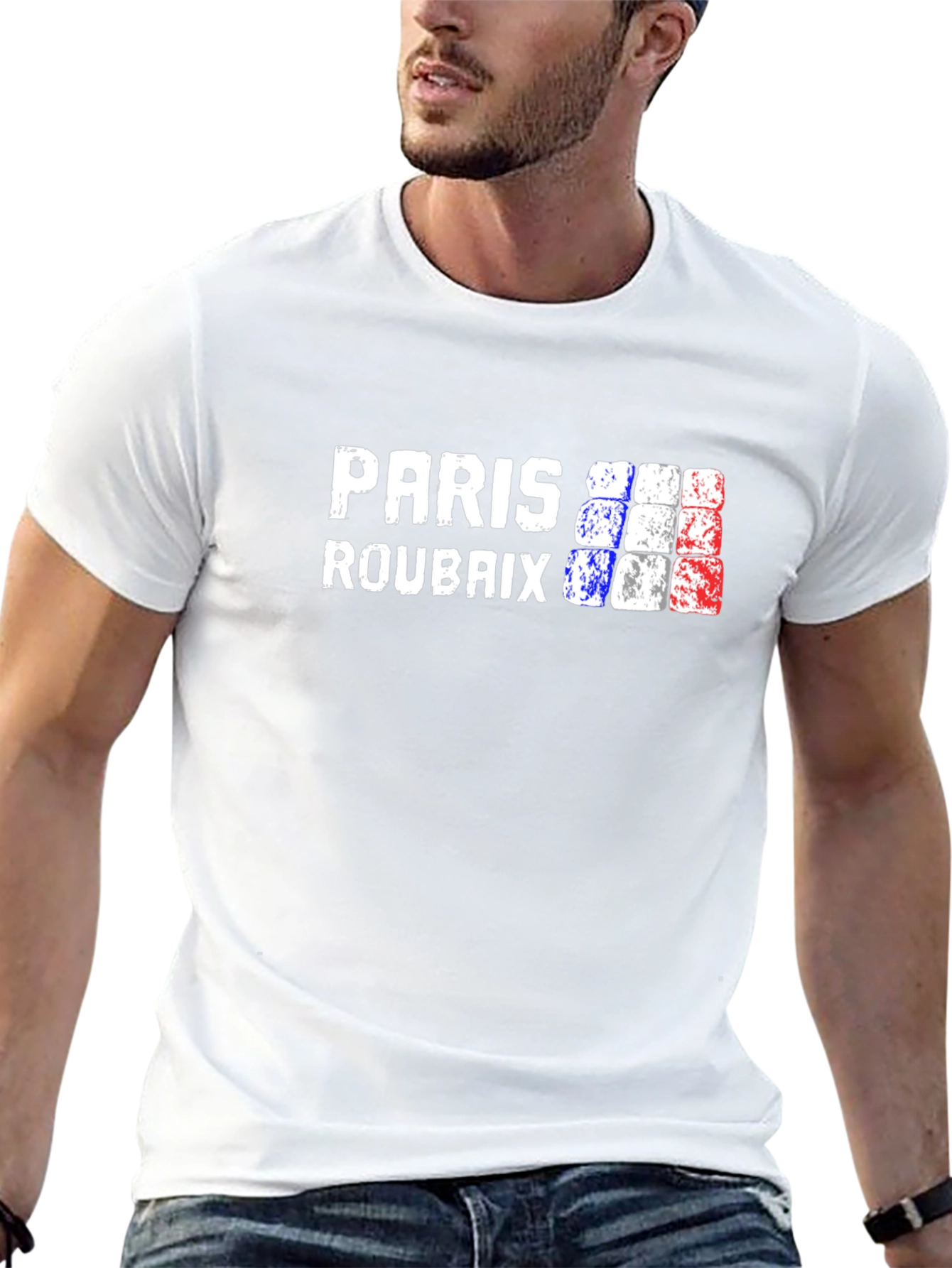 Paris Roubaix Black Graphic T-Shirt