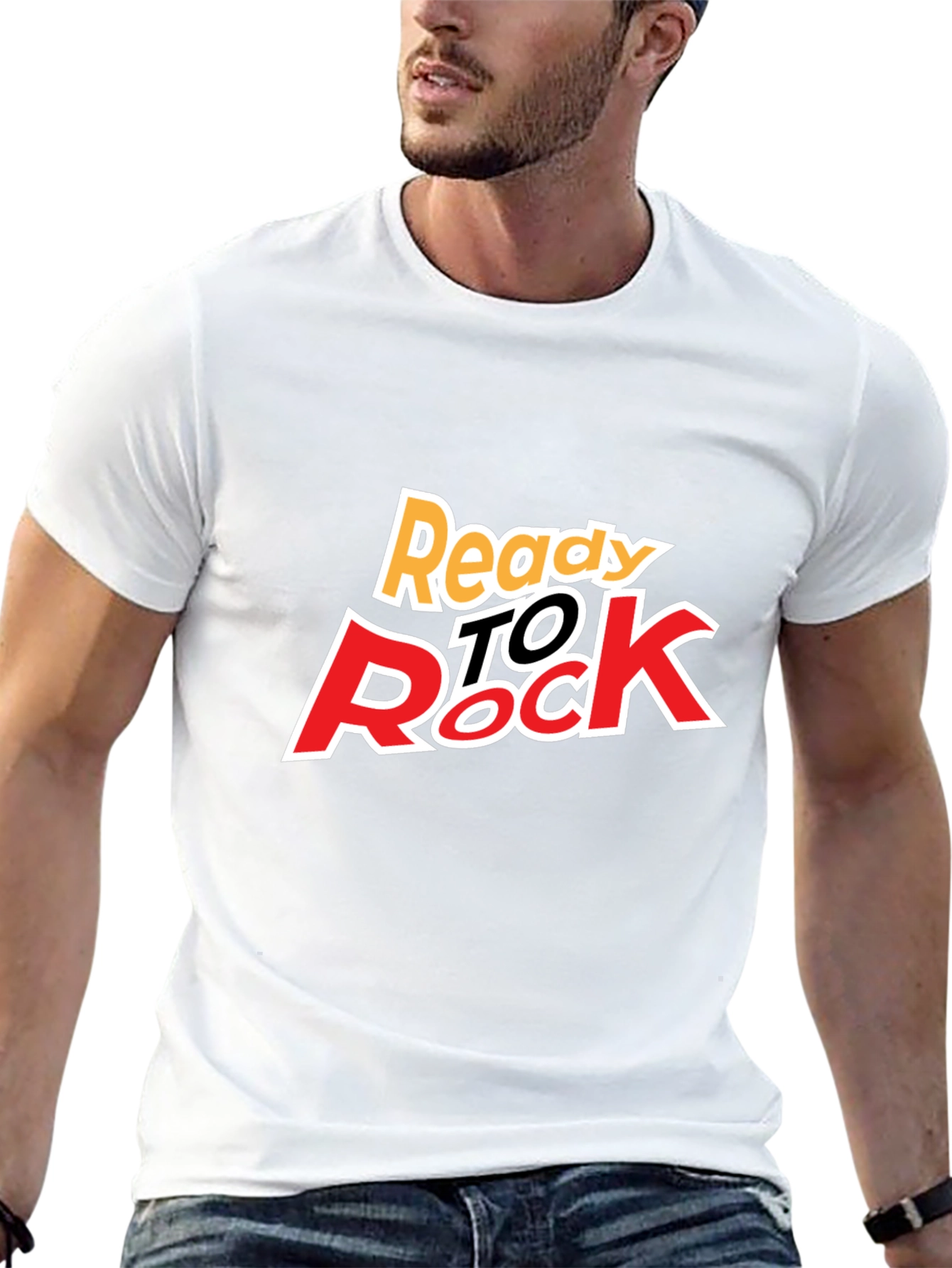 Ready to Rock Graphic Tee - Black