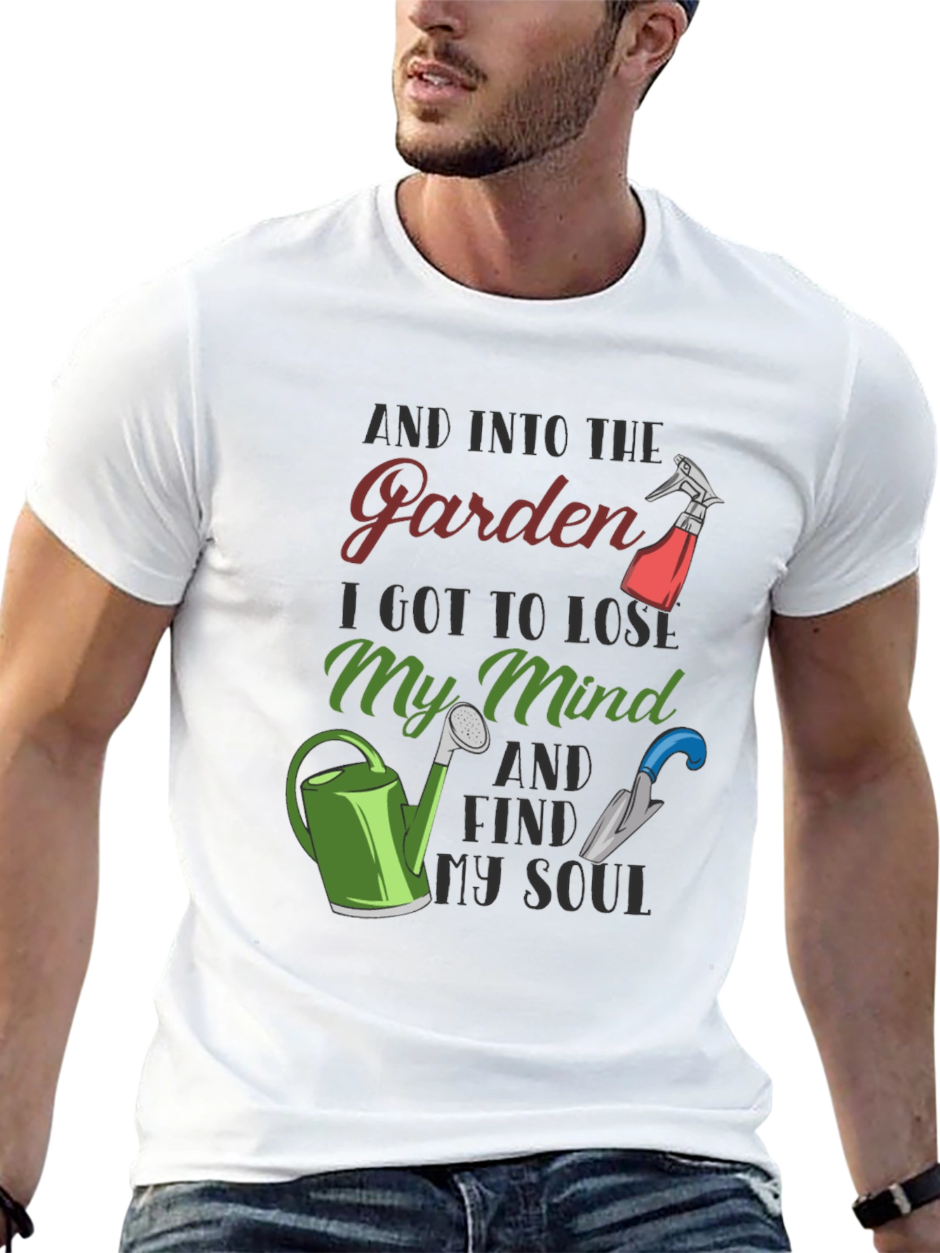 Gardening T-Shirt: Find My Soul in the Garden
